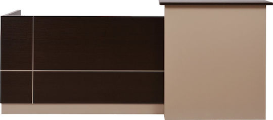 HomeMarkt Dalton Birou de primire în birou cu Dimensiuni L240xA82xÎ105cm