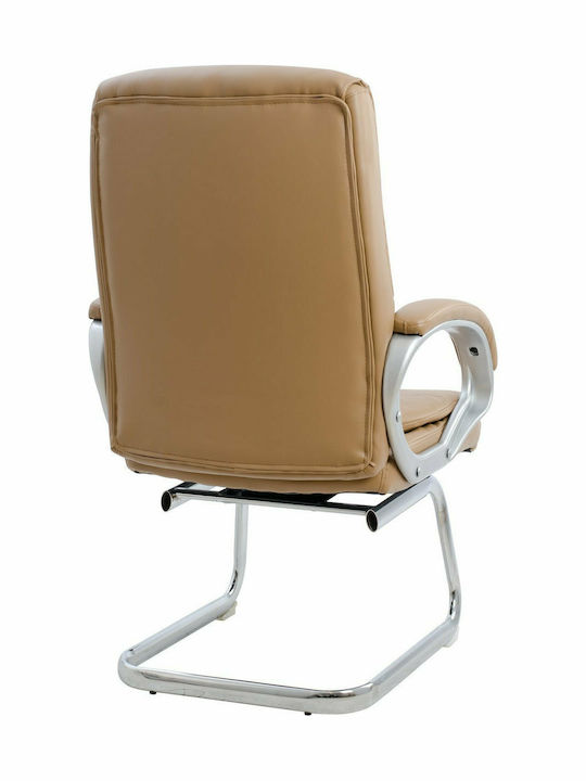 Кресло Гост Zamora с Механизъм за Отпускане Camel 63x58x104см 1бр