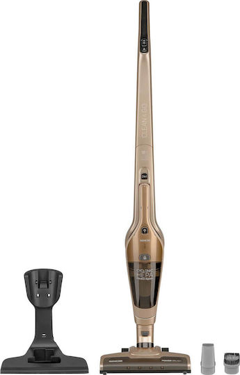 Sencor SVC 8618GD Επαναφορτιζόμενη Σκούπα 2 σε 1 Stick & Χειρός 18V Κίτρινη