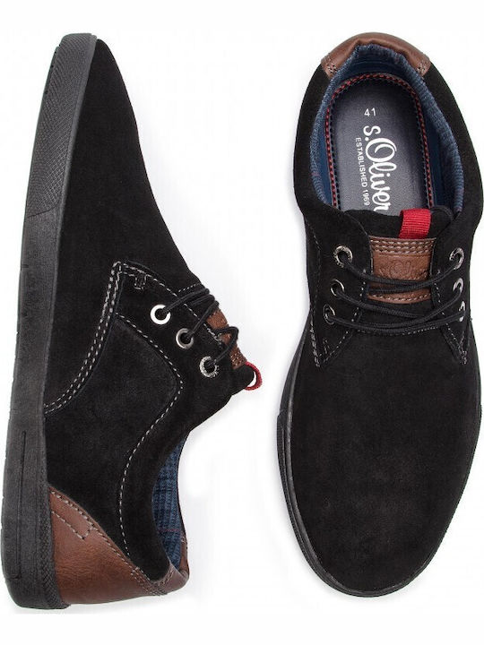 Pantofi casual pentru bărbați Negre 5-13605-21-001