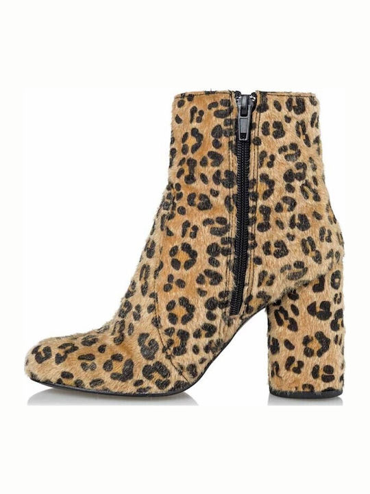 Wildleder Stiefeletten Damen Mehrfarbig