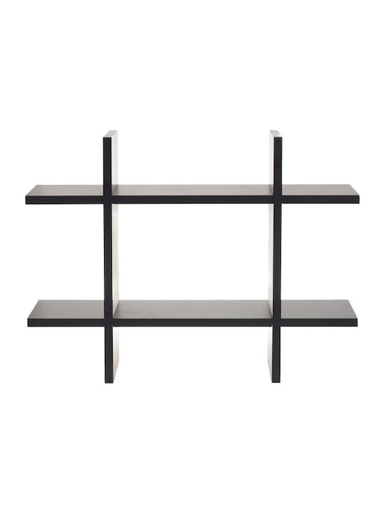 Shelf Wall Black 56x13x41cm