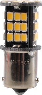M-Tech Крушки за автомобил и мотоциклет P21W-BA15S-1156 Canbus LED Бели 12V 6W 2 бр