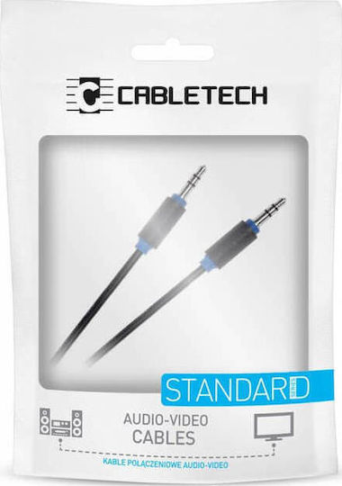 Cabletech 3.5mm Jack Cable Male - 3.5mm Jack Male Black 1.8m KPO3950-1.8