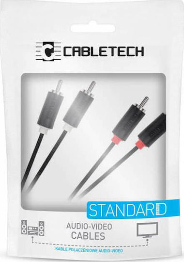 Cabletech Кабел RCA мъжки - RCA мъжки 1м KPO3954-1