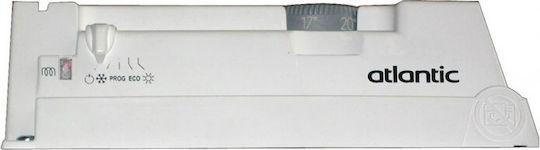 Atlantic F119 Design CE Convector Heater Floor 1000W with Electronic Thermostat 46.5x46.1cm White