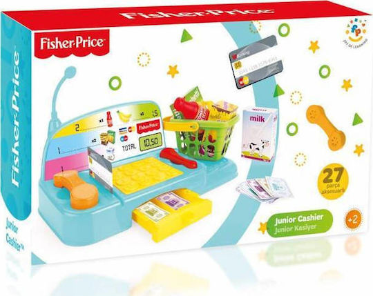 Fisher Price Ταμειακή Μηχανή για 2+ Ετών 27τμχ