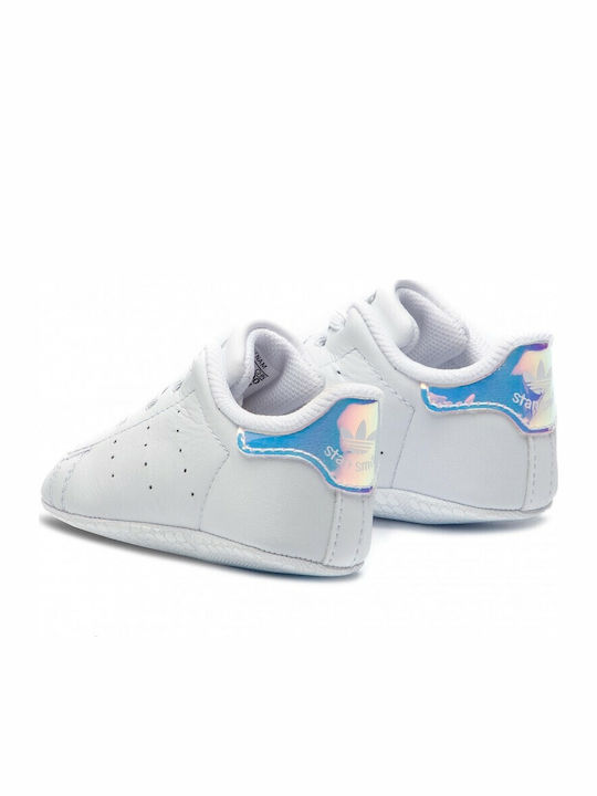 adidas Βρεφικά Sneakers Αγκαλιάς Λευκά Stan Smith