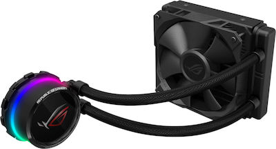 Asus ROG Ryuo 120 Răcire cu Apă pentru Procesor Ventilator unic 120mm pentru Socket AM4/1200/115x cu RGB Iluminare