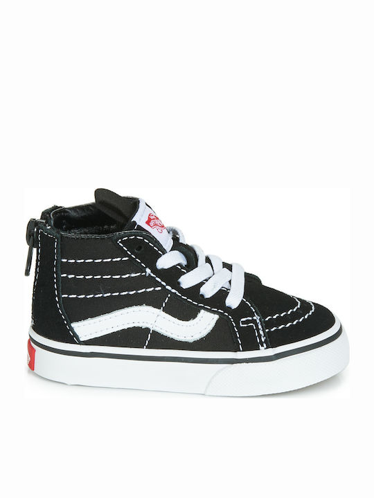 SK8-HI ZIP Kids Sneakers High Black
