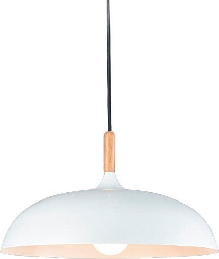 GloboStar Vallete Pendant Light White Bell with Socket E27 60x35cm