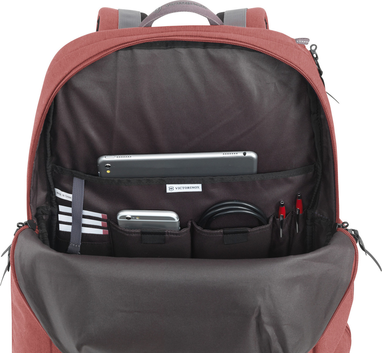 Victorinox Deluxe Backpack 15.4" Burgundy Skroutz.gr