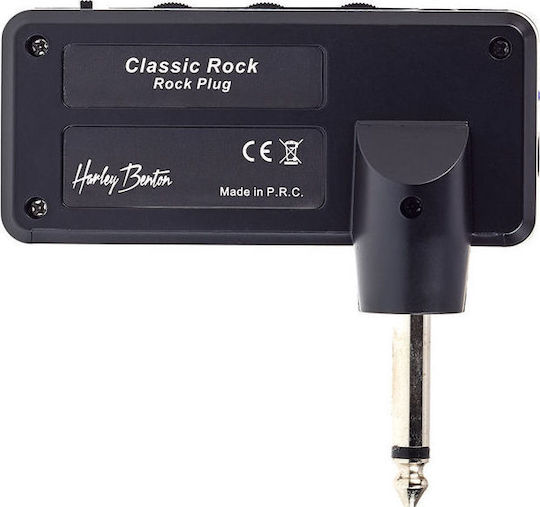 Harley Benton Rockplug Classic Rock Mini Ενισχυτής Ηλεκτρικής Κιθάρας Μαύρος
