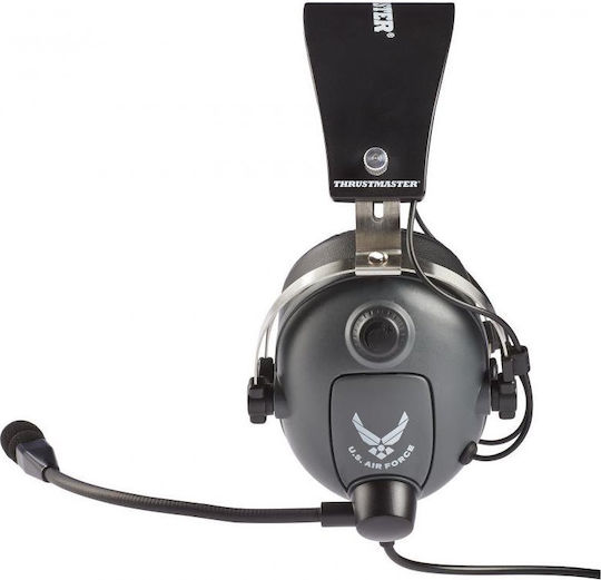 Thrustmaster T.Flight U.S. Air Force Edition Über Ohr Gaming-Headset mit Verbindung 3,5mm Gray