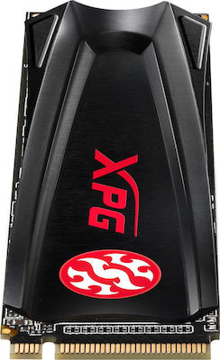 Adata Gammix S5 SSD 256GB τύπου M.2 με σύνδεση PCI Express 3.0 και Ψύκτρα AGAMMIXS5-256GT-C