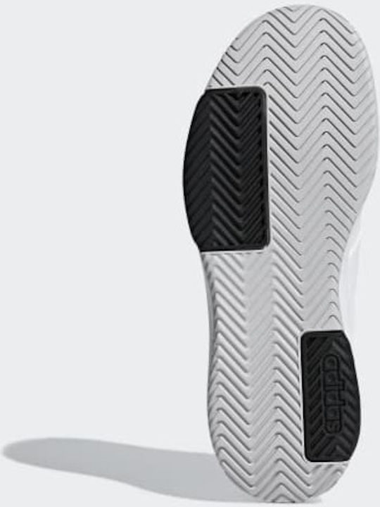adidas Courtsmash Bărbați Pantofi Tenis Toate instanțele Cloud White / Core Black / Grey Two