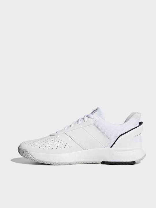 adidas Courtsmash Bărbați Pantofi Tenis Toate instanțele Cloud White / Core Black / Grey Two