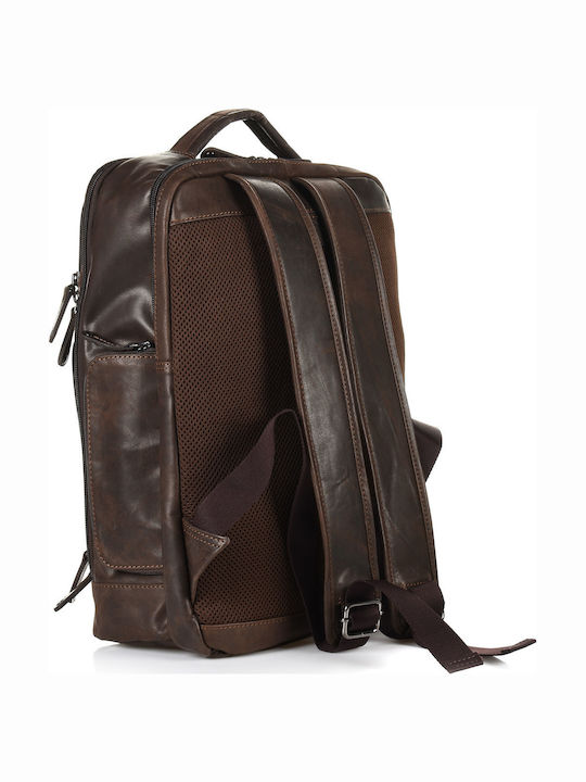 Beverly Hills Polo Club Leder Herrentasche Schulter / Crossbody Braun