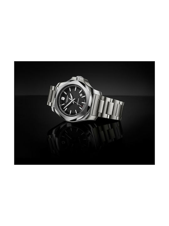 Victorinox Swiss Army I.N.O.X Mechanical Ceas Automat cu Argintiu Brățară metalică