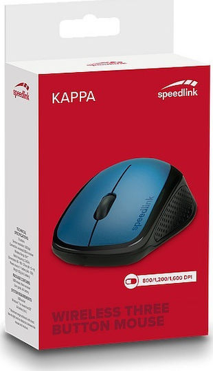 SpeedLink Kappa Kabellos Maus Blau