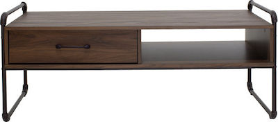 TV-Ständer Braun Μ123xΠ50.5xΥ50cm
