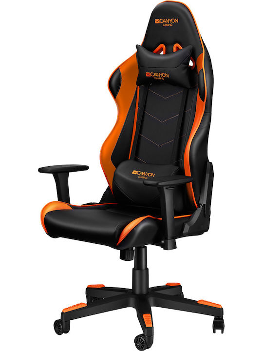 Canyon Deimos Gaming Stuhl mit verstellbaren Armlehnen Orange