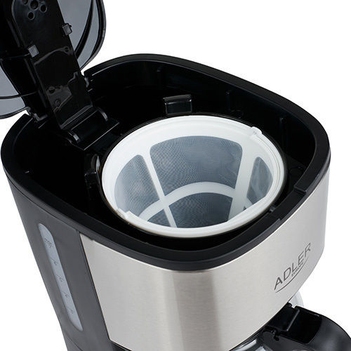 Adler AD-4407 AD 4407 Mașină de cafea cu filtru 550W Argint