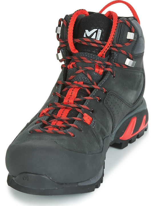 Millet Trident Super GTX Ανδρικά Ορειβατικά Μποτάκια Αδιάβροχα με Μεμβράνη Gore-Tex Μαύρα