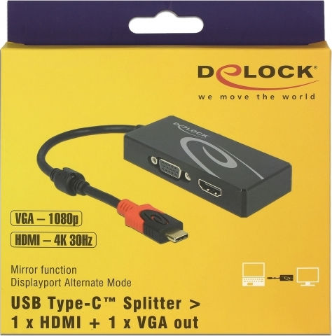DeLock USB Type-C Splitter