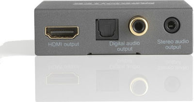 Marmitek Connect AE14 4K Audio Extractor/ARC/HDMI Converter Converter HDMI female to HDMI / 3.5mm female Silver 1pcs