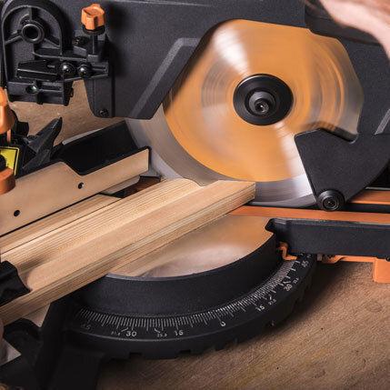 Evolution Miter Saw Electric Sliding with Power 2000W & Cutting Disc Diameter 255mm