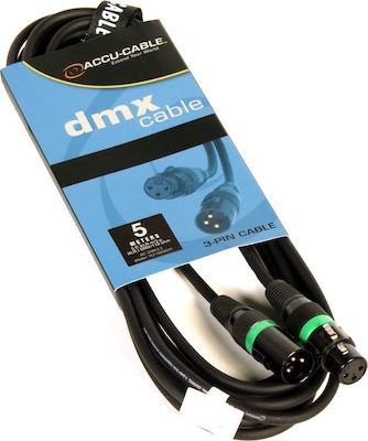 American DJ Cable XLR female - XLR male 5m (1621000020)