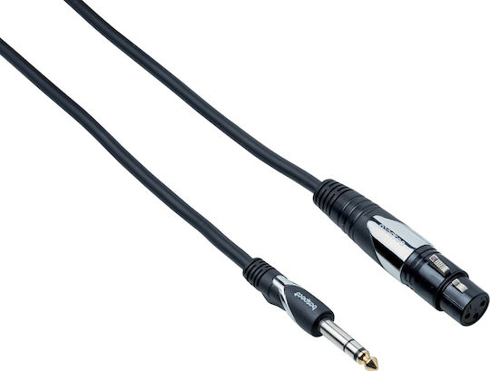 Bespeco Cable XLR female - 6.3mm male 4,5m (HDSF450)