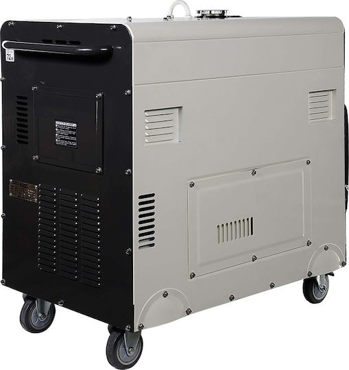 Könner & Söhnen 9200HDES-1/3 ATSR Leise Generators Erdöl mit Rädern und maximaler Leistung 9kVA