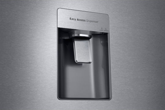 Samsung Ψυγείο Δίπορτο 530lt NoFrost Υ185.5xΠ79xΒ72εκ. Inox RT53K6540SL/ES