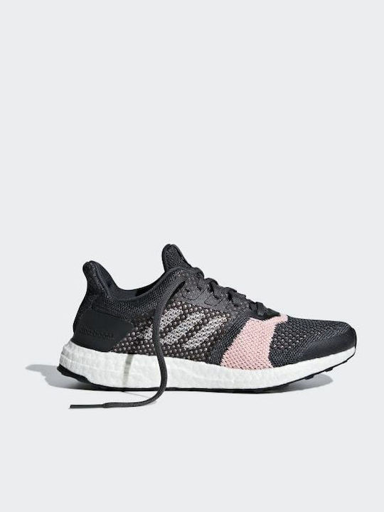 Ultraboost ST Γυναικεία Αθλητικά Παπούτσια Running Μαύρα