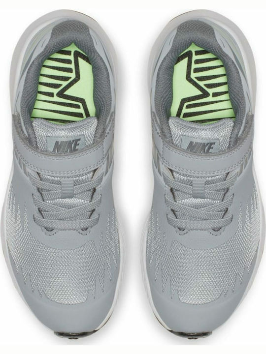 Star Runner Star Runner PSV Kids Sports Shoes Running with Hoop & Loop Closure Gray