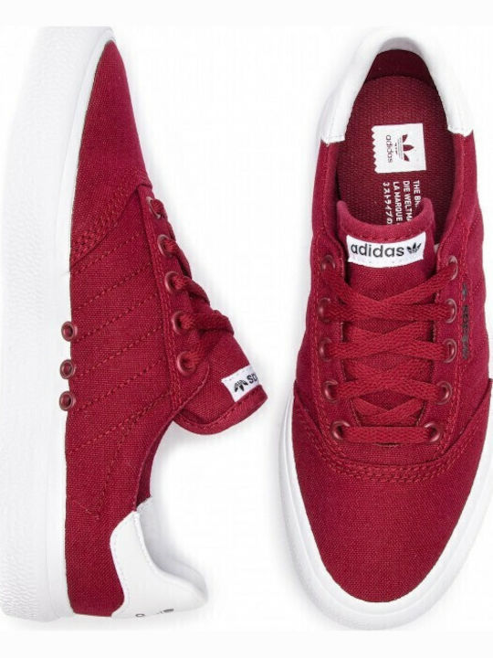 3MC J Παιδικά Sneakers Cloud White / Collegiate Burgundy / Core Black