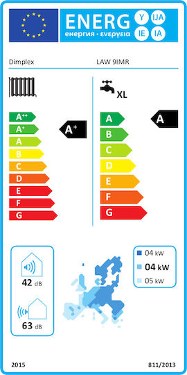 Dimplex LAW 91MR Αντλία Θερμότητας 9kW Μονοφασική 55°C Split