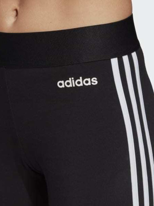 Essentials 3 Stripes Instruire Colanti de femei Lung Colanti Negru