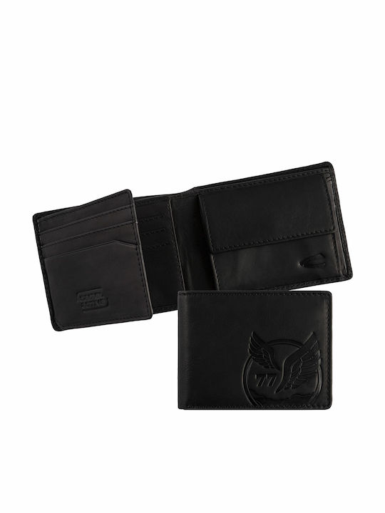 Nepal Leather Men's Wallet Classic with RFID Black