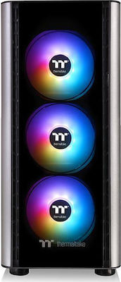 Thermaltake Level 20 MT ARGB Gaming Midi Tower Κουτί Υπολογιστή με Πλαϊνό Παράθυρο Μαύρο