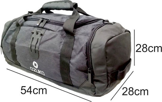 Ozuko Sack Voyage 30lt Black Fabric L54xW22xH25cm