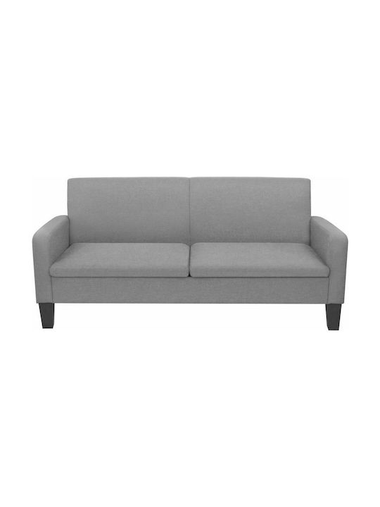 Διθέσιος Καναπές Γκρι 180x65x76εκ.