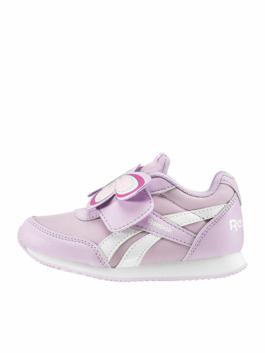 Reebok Kinder-Sneaker mit Klettverschluss Flieder