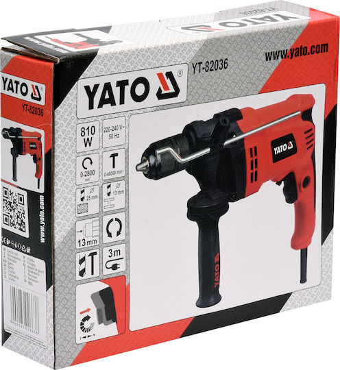 Yato YT-82036 Schlag Bohrer 810W
