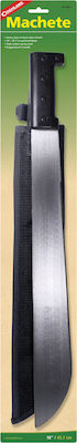 Coghlans Machete Black with Blade made of Stainless Steel in Sheath