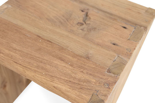 Masă Laterală pentru Spații Exterioare Mici din Teak Infinity 40x40x45cm