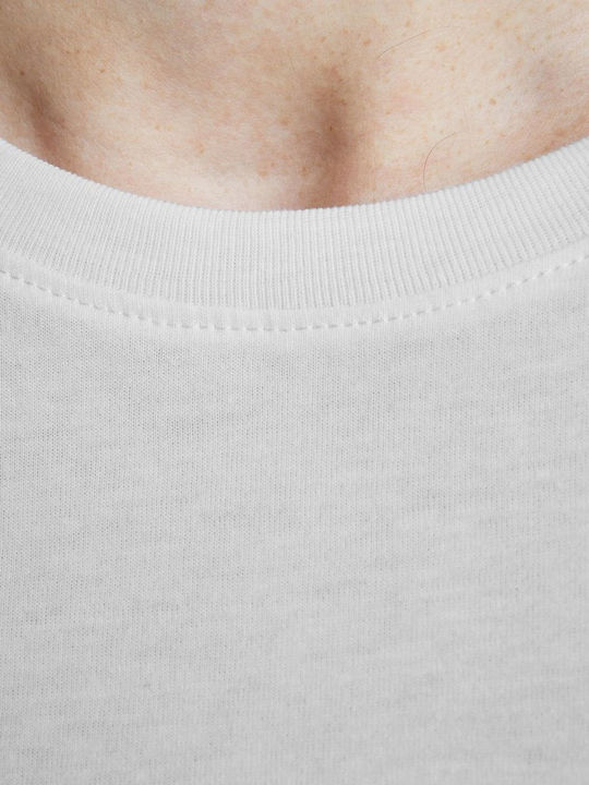 T-shirt White/Blue