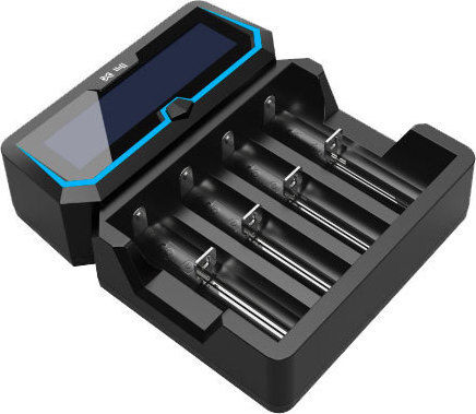 XTAR X4 Charger 4 Batteries Li-ion Size AA/AAA/18650/21700/16340/26650/14500